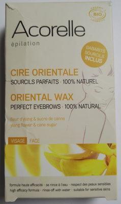 Cire épilatoire sourcils