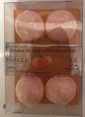Boules de bain effervescentes Mangue
