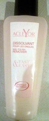 Dissolvant pour les ongles