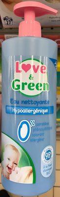 Eau nettoyante hypoallergénique