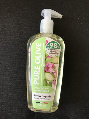 Savon liquide parfum amande douce