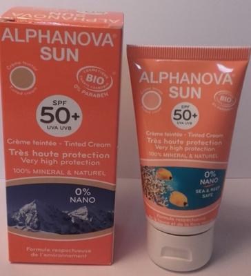 Crème teintée très haute protection SPF 50+