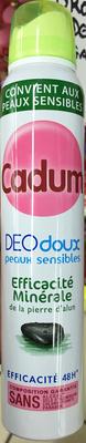 Deo Doux Efficacité Minérale de la pierre d'alun 48h