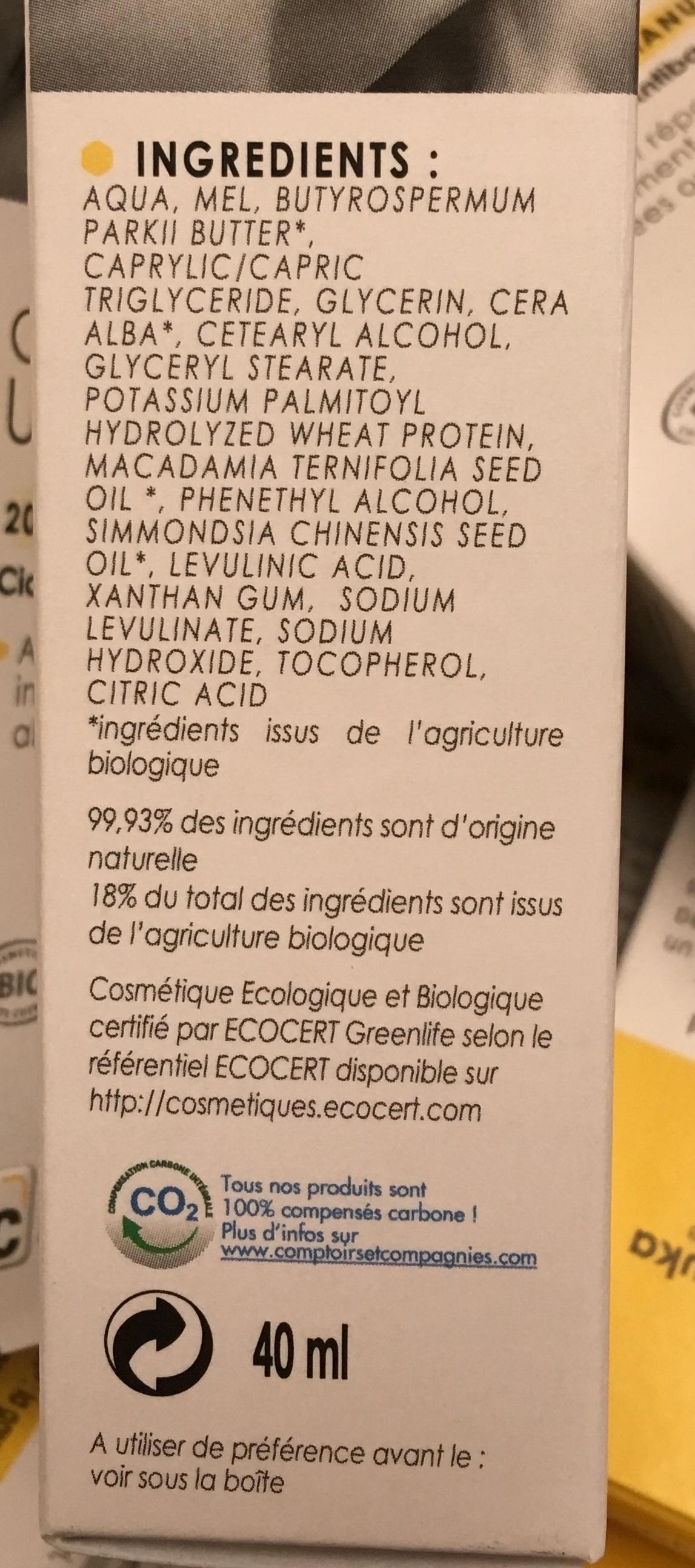 Crème Ultra Réparatrice 20% Miel De Manuka Iaa10+ - 40 ML - Comptoirs & Compagnies