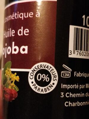 huile cosmétique à l'huile de Jojoba