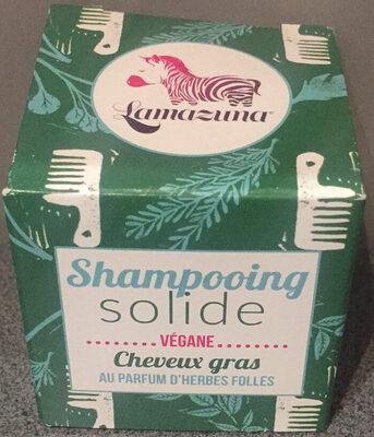 Shampoing solide - cheveux gras - au parfum d'herbes folles