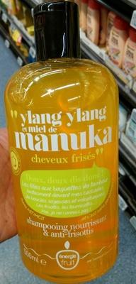 Ylang Ylang et miel de Manuka Cheveux frisés Shampoing nourissant & anti-frisottis
