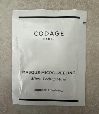 masque micro-peeling