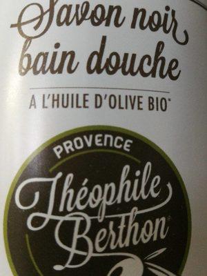 Savon noir bain douche à l'huile d'olive bio