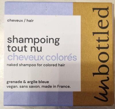 Shampoing tout nu cheveux colorés