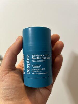 Déodorant stick Menthe Eucalyptus