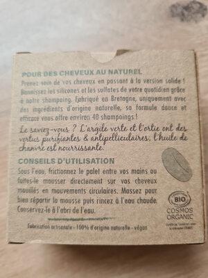 shampooing solide sentier vert