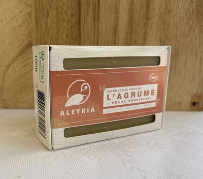 Savon solide L'agrume Visage - Aleyria Cosmétiques