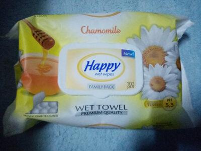 Happy wet wipes-Chamomile