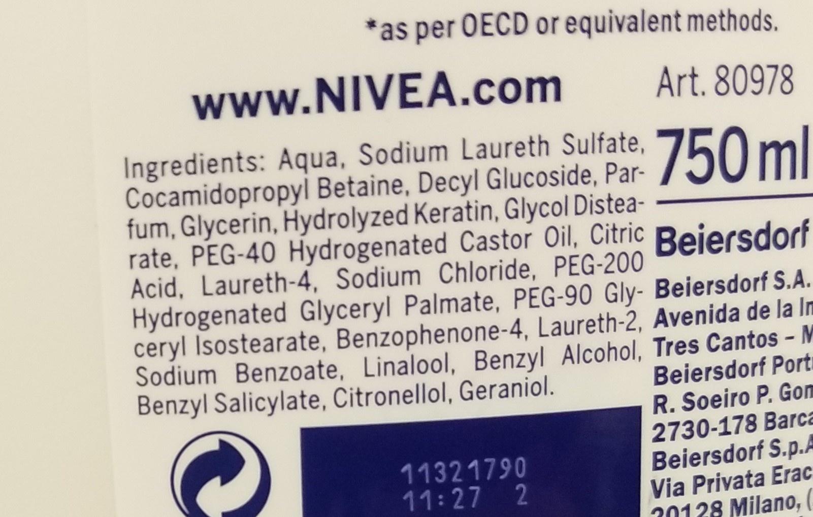 nivea orchid & cashmere extract lotion