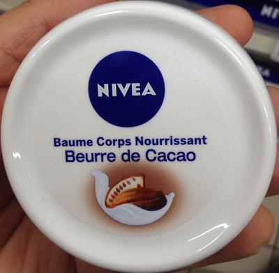 Baume corps nourrissant beurre de cacao