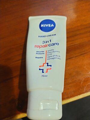 nivea hand cream 3 in 1 repaircare