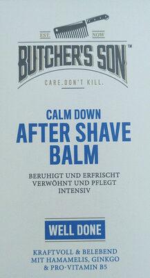 Butcher's Son Calm Down After Shave Balm Well Done
