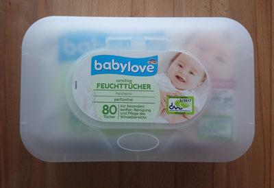 Feuchttücher sensitive + Box