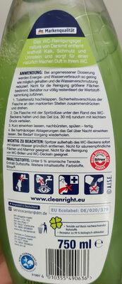 WC-Reinigungsgel nature