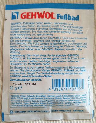 Fußbad