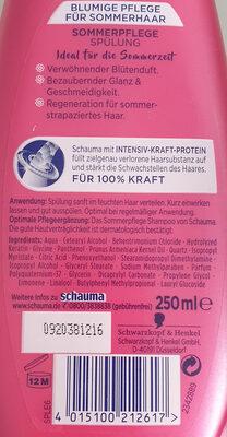 Sommerpflege Spülung