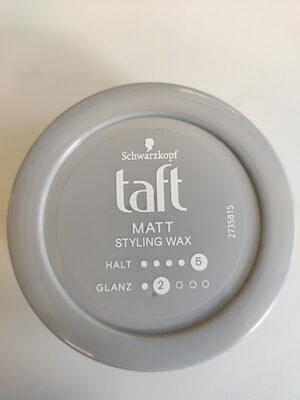taft Styling Wax Matt