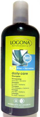 Shampoing Logona BIO Aloe + Verveine Daily Care