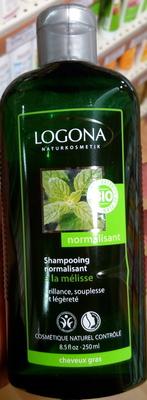 Shampooing normalisant à la mélisse