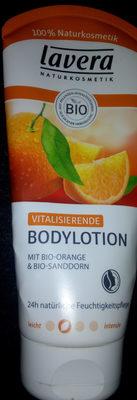 Vitalisierende Bodylotion mit Bio-Orange & Bio-Sanddorn