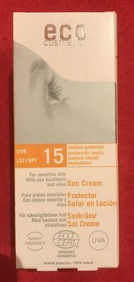 Opalovací krém SPF 15 bio
