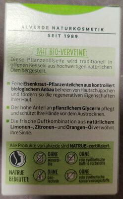 Pflanzenölseife Bio-Verveine Normale Haut