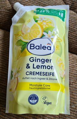 Ginger & Lemon Cremseife