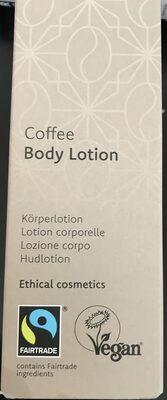 Coffee body lotion