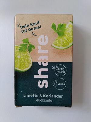 share Limette & Koriander Stückseife