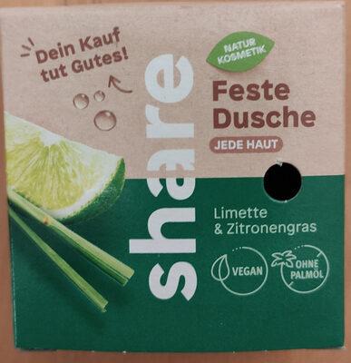 Feste Dusche Limette & Zitronengras