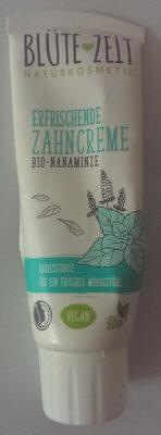 Blütezeit erfrischende Zahncreme mit Bio-Nanaminze