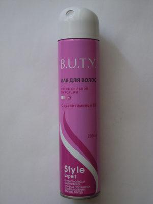 Лак для волос очень сильной фиксации с провитамином B5