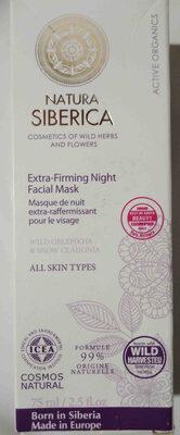 extra firming night facial mask