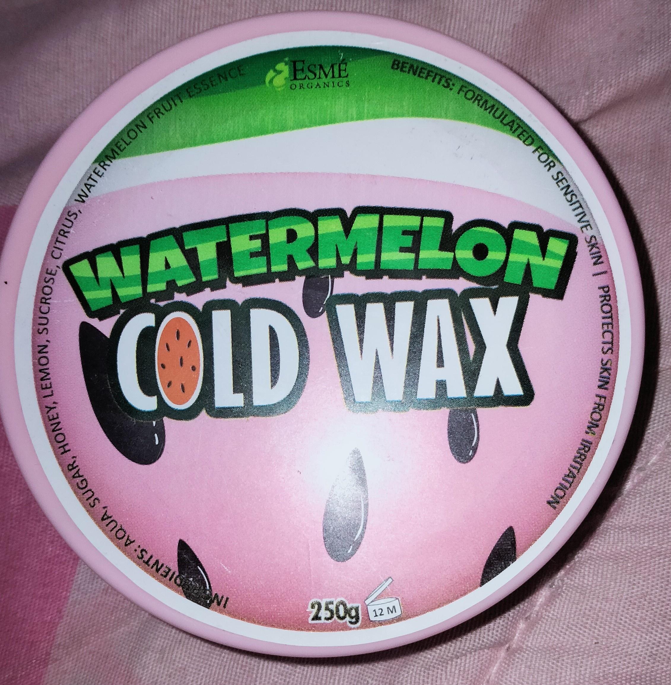 Esmé Organics Watermelon Cold wax