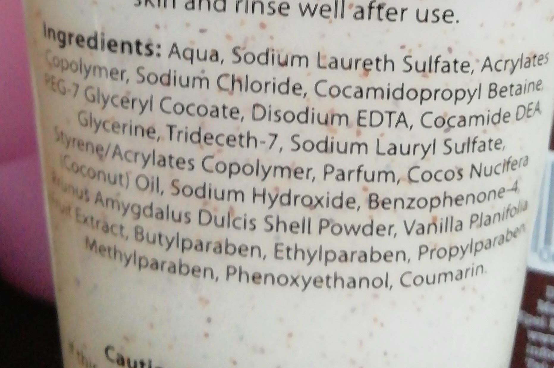 pampered shower smoothies