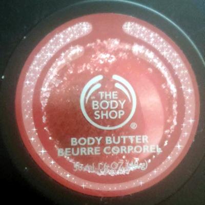 Canneberge givrée beurre corporel