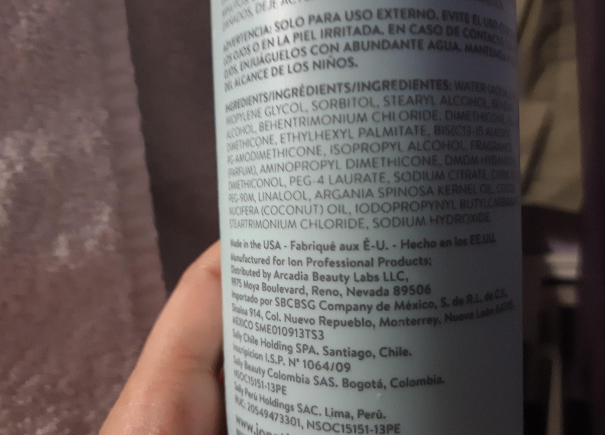 ion moustuizer  conditioner