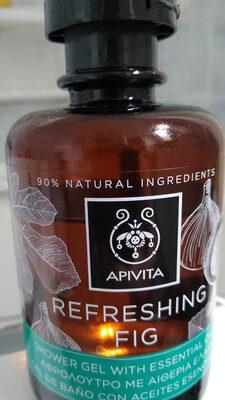 Shower gel with essential oils- refreshing fig