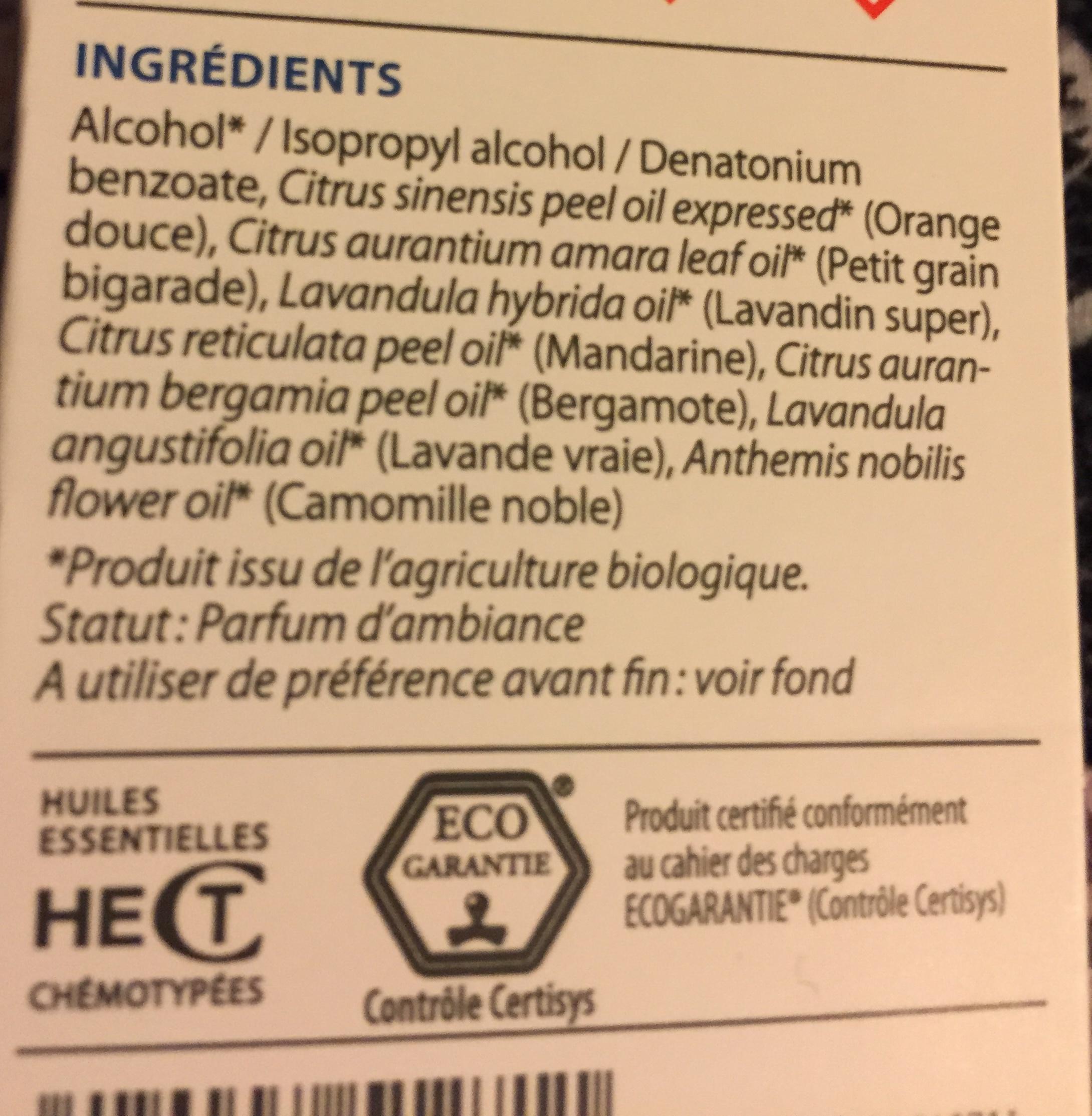 Spray Sommeil - Relaxation Aromanoctis Bio - 100 ML - Pranarôm