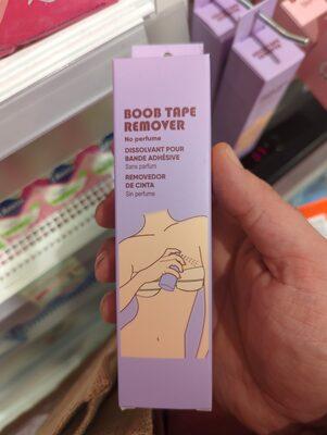 Boob tape remover