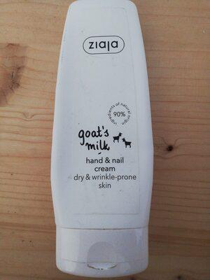 Goat's milk hand cream