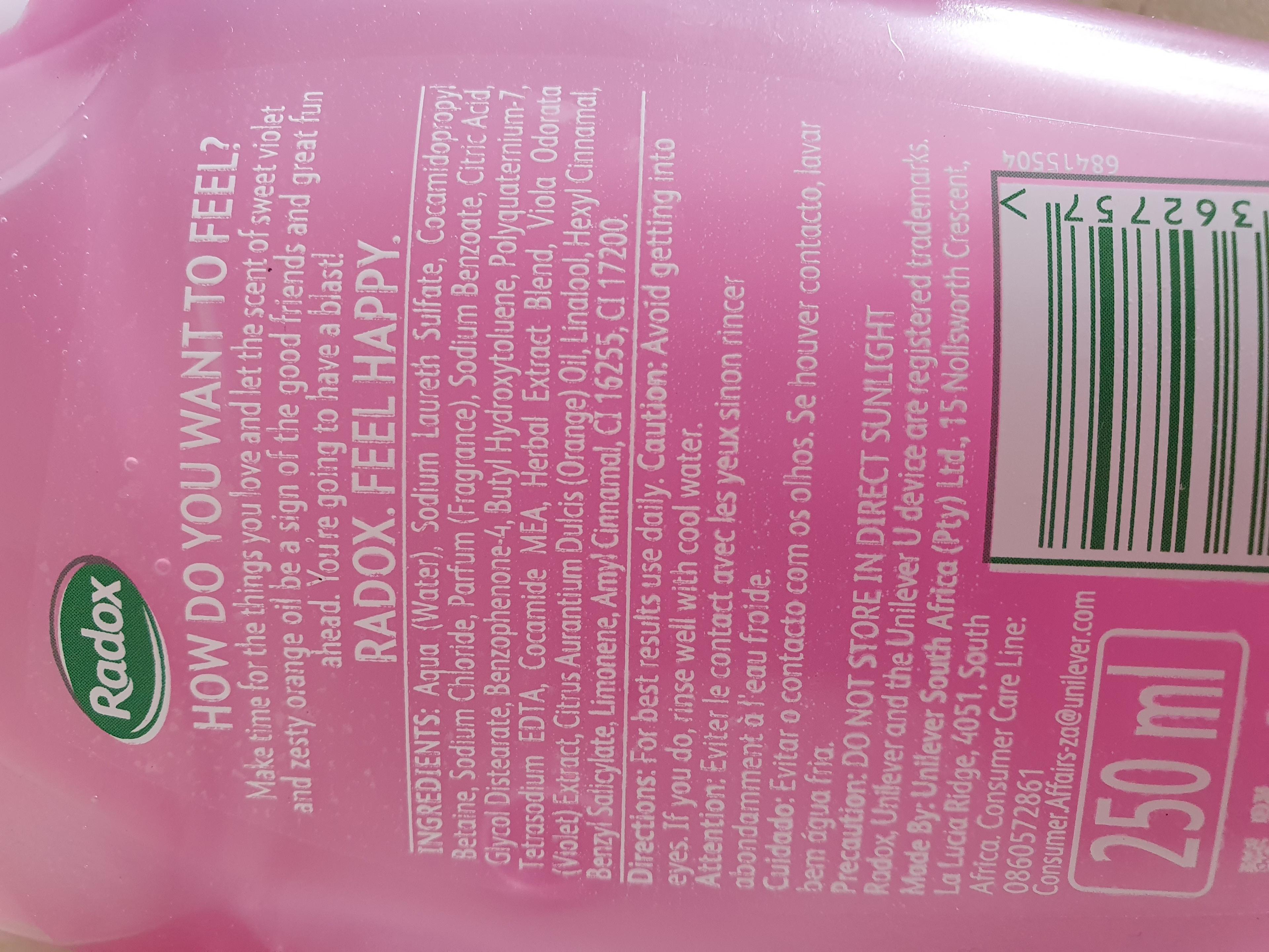 radox body wash