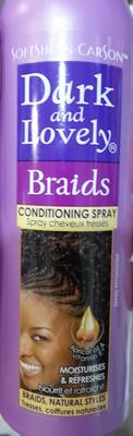 Braids conditioning spray