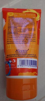 Sun block cream spf90